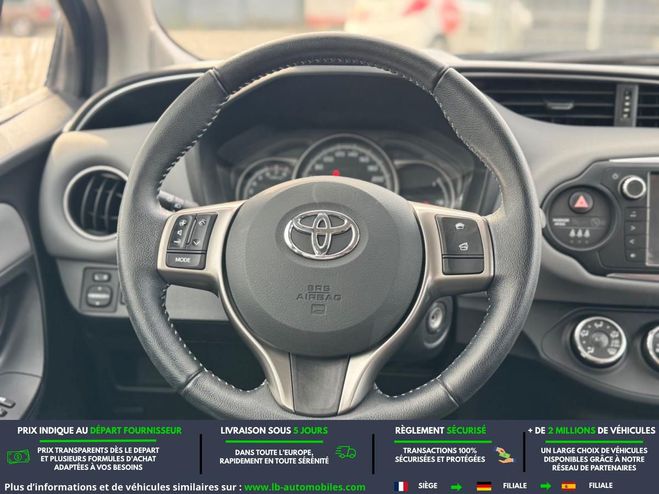 Toyota Yaris 100 VVT-i BVM Bleu M�tallique de 2015