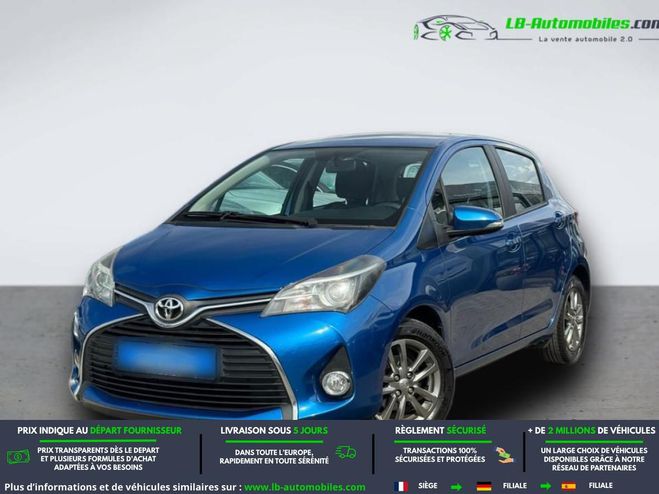 Toyota Yaris 100 VVT-i BVM Bleu M�tallique de 2015