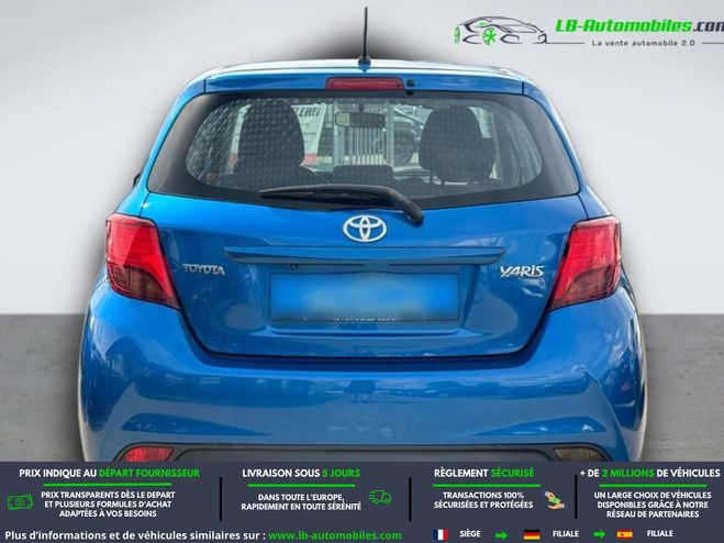 Toyota Yaris 100 VVT-i BVM Bleu M�tallique de 2015