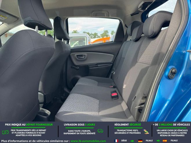 Toyota Yaris 100 VVT-i BVM Bleu M�tallique de 2015