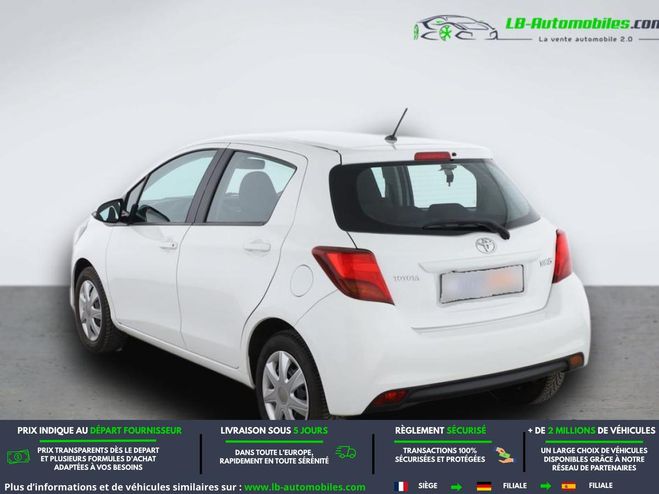 Toyota Yaris 100 VVT-i BVM Blanc de 2015