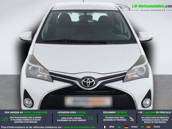 Toyota Yaris 100 VVT-i BVM Blanc de 2015