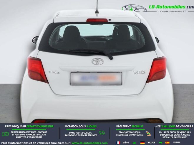 Toyota Yaris 100 VVT-i BVM Blanc de 2015