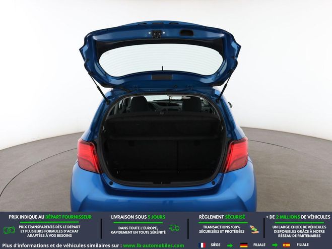 Toyota Yaris 100 VVT-i BVM Bleu M�tallique de 2016