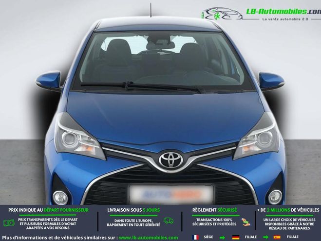 Toyota Yaris 100 VVT-i BVM Bleu M�tallique de 2016