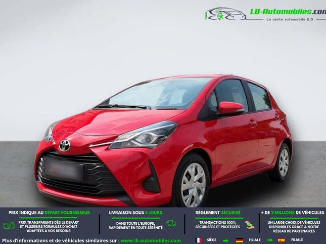 Toyota Yaris 70 VVT-i BVM Rouge de 2019