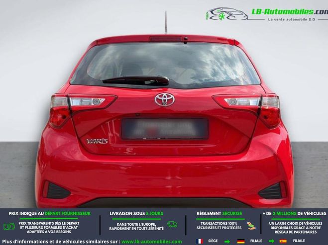 Toyota Yaris 70 VVT-i BVM Rouge de 2019