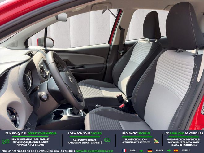 Toyota Yaris 70 VVT-i BVM Rouge de 2019
