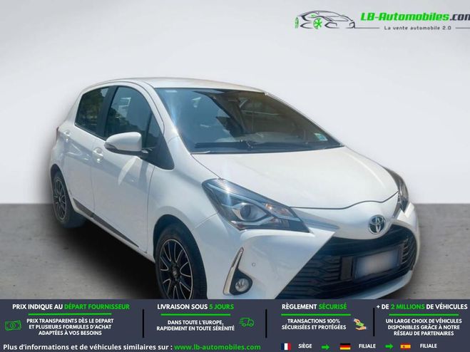 Toyota Yaris 70 VVT-i BVM Blanc de 2017
