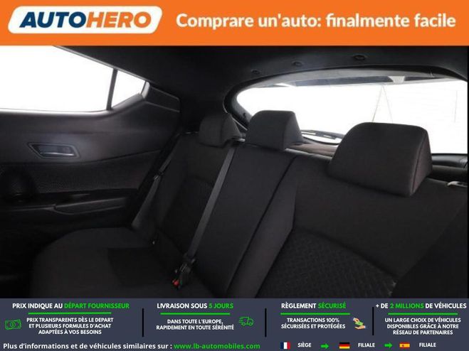 Toyota C HR Hybride 1.8L 122 ch BVA Gris M�tallique de 2021