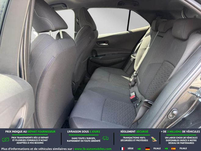 Toyota Corolla Hybride 184 ch BVA Noir M�tallique de 2019