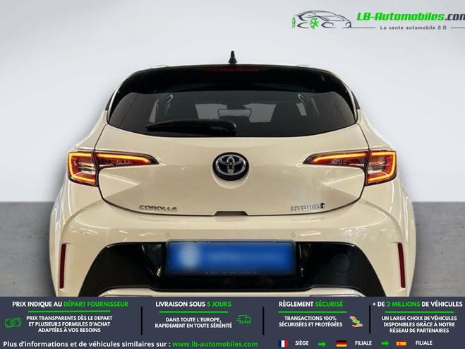 Toyota Corolla Hybride 184 ch BVA Blanc M�tallique de 2019