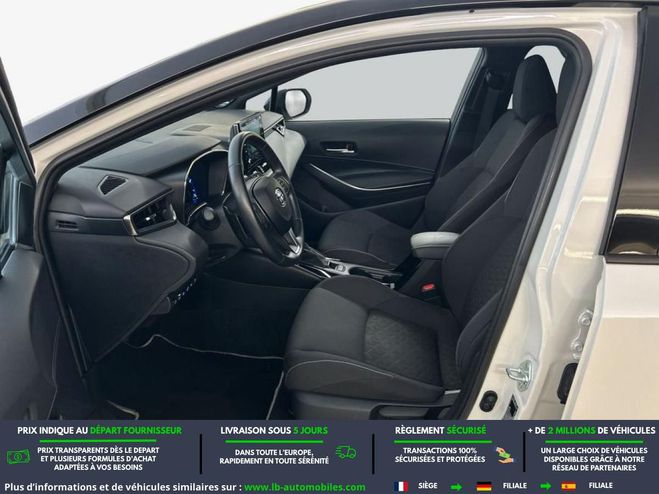 Toyota Corolla Hybride 184 ch BVA Blanc M�tallique de 2019