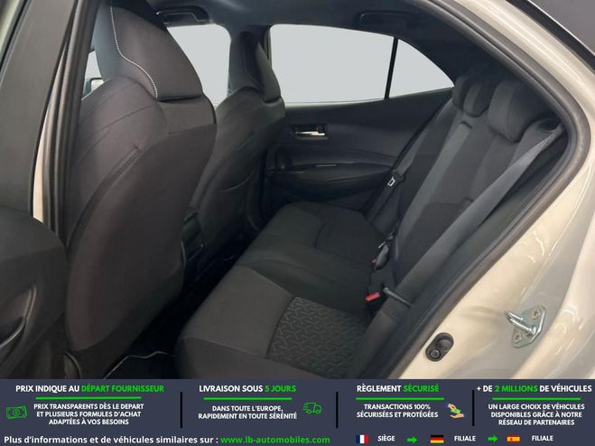 Toyota Corolla Hybride 184 ch BVA Blanc M�tallique de 2019