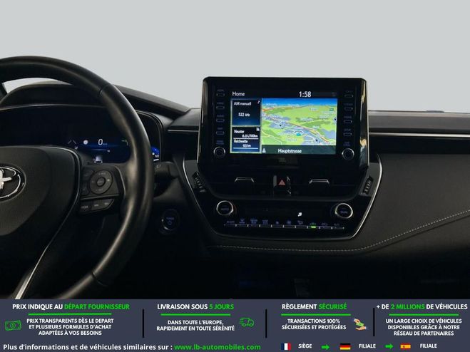Toyota Corolla Hybride 184 ch BVA Blanc M�tallique de 2019