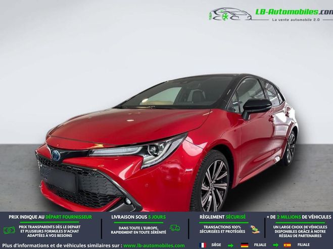 Toyota Corolla Hybride 184h BVA Rouge M�tallique de 2022