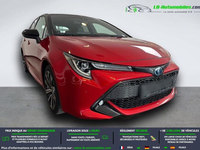 Toyota Corolla Hybride 184h BVA Rouge M�tallique de 2022