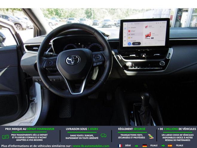 Toyota Corolla Hybride 196ch BVA Blanc M�tallique de 2023