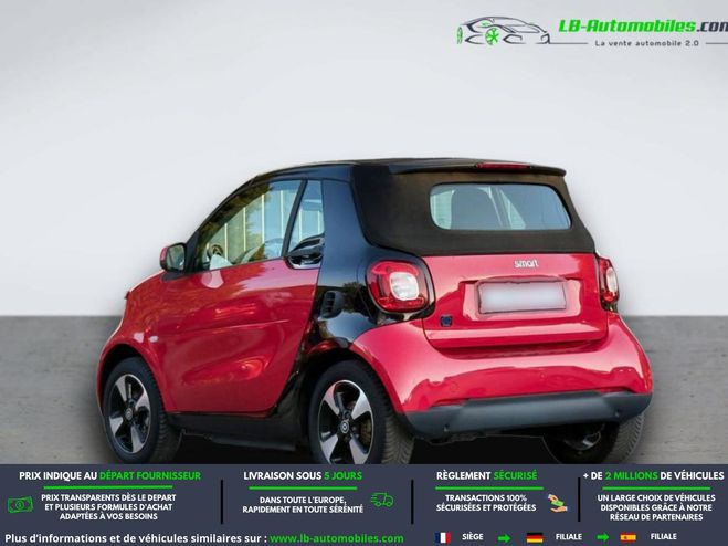 Smart Fortwo 82 ch Electrique Rouge M�tallique de 2018