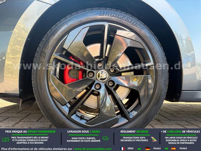 Skoda Octavia 2.0 TSI 245 ch BVM Gris M�tallique de 2023