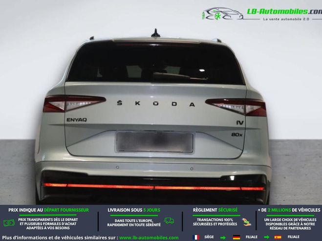 Skoda Enyaq iV 80x Argent� M�tallique de 2021
