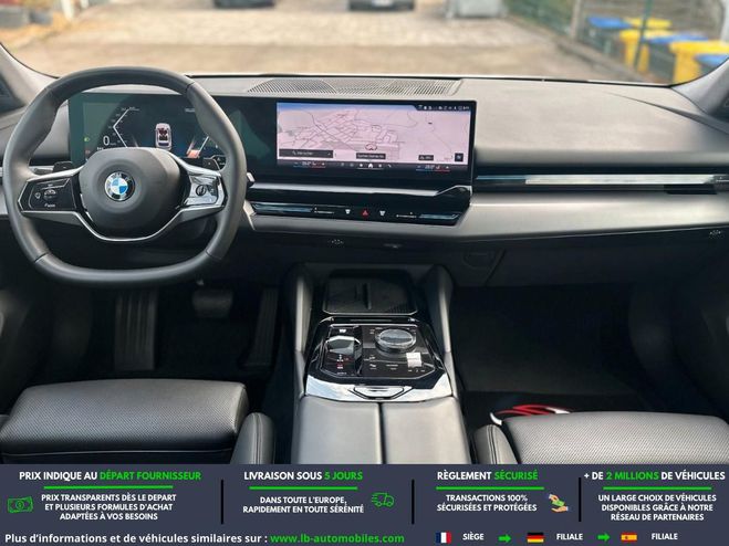 BMW Serie 5 520d 197 ch BVA Blanc de 2024