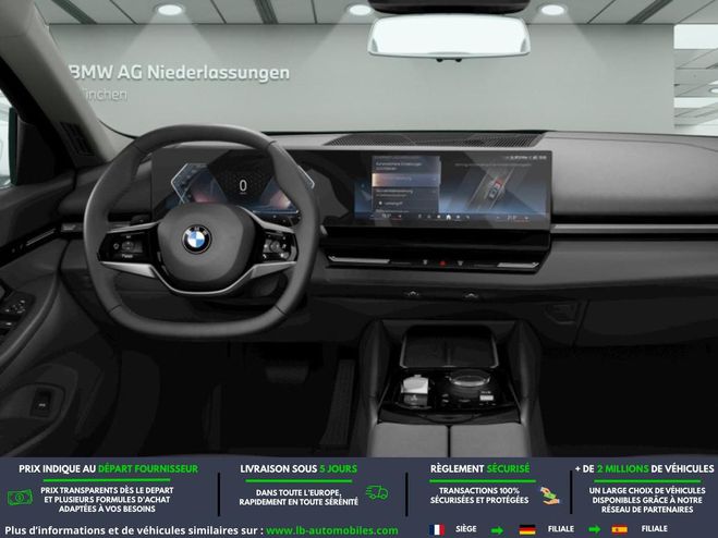 BMW Serie 5 520d 197 ch BVA Blanc de 2024