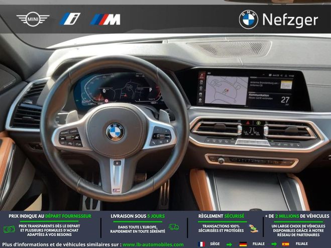 BMW X6 xDrive30d 286 ch BVA Blanc de 2022