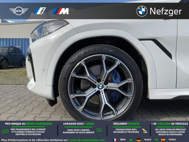 BMW X6 xDrive30d 286 ch BVA Blanc de 2022