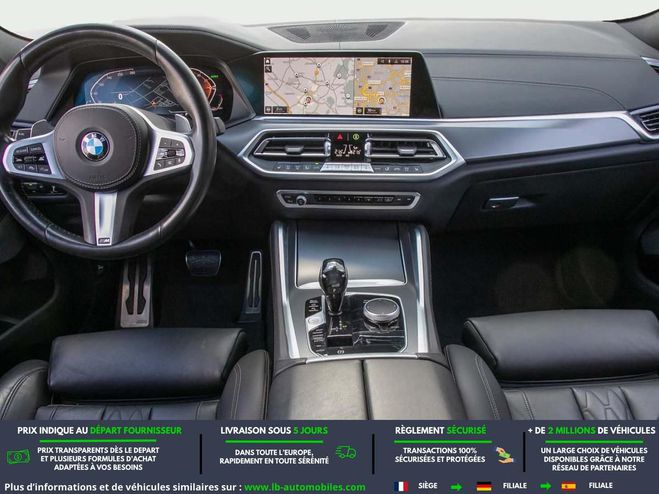 BMW X6 xDrive30d 286 ch BVA Noir M�tallique de 2021