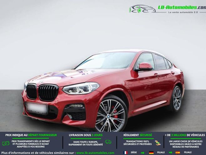 BMW X4 xDrive30i 252 ch BVA Rouge M�tallique de 2021