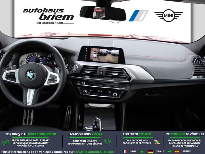 BMW X4 xDrive30i 252 ch BVA Rouge M�tallique de 2021