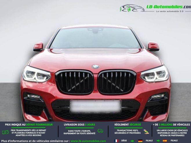 BMW X4 xDrive30i 252 ch BVA Rouge M�tallique de 2021