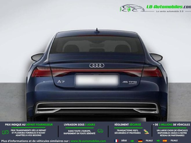 Audi A7 45 TFSI 265 BVA Bleu M�tallique de 2023