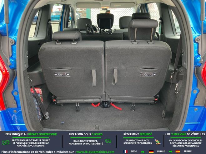 Dacia Lodgy TCe 130 FAP 7 places Bleu M�tallique de 2021