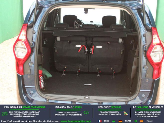 Dacia Lodgy TCe 130 FAP 7 places Bleu M�tallique de 2020