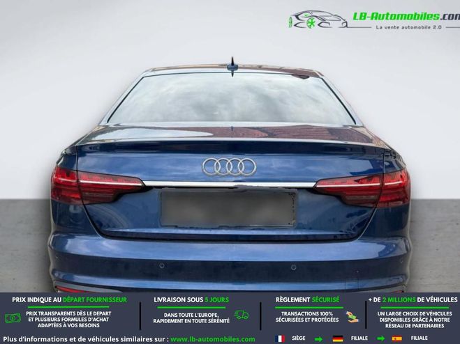 Audi A4 35 TDI 163 BVA Bleu M�tallique de 2020