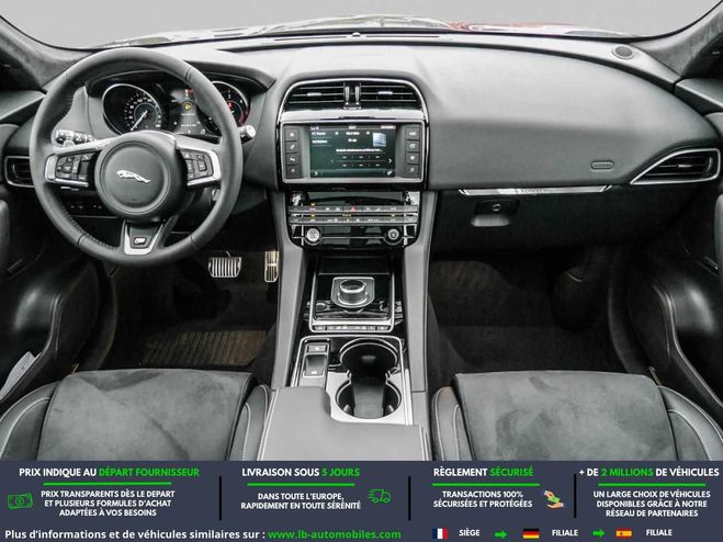 Jaguar F Pace 3.0 D - 300 ch AWD BVA Gris M�tallique de 2016