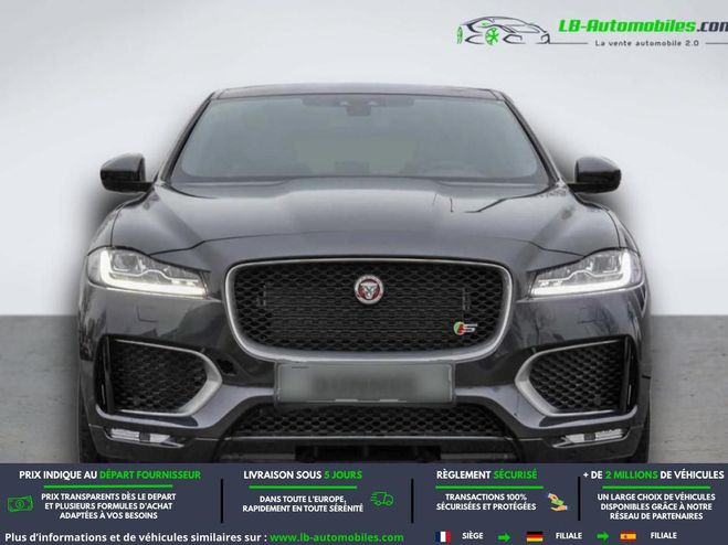 Jaguar F Pace 3.0 D - 300 ch AWD BVA Gris M�tallique de 2016