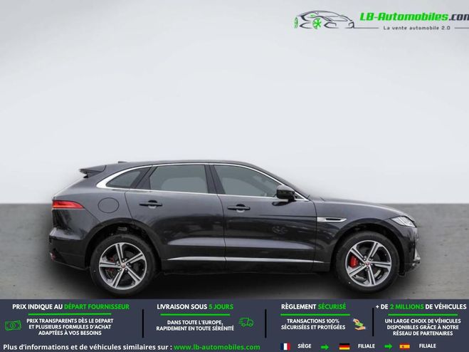 Jaguar F Pace 3.0 D - 300 ch AWD BVA Gris M�tallique de 2016