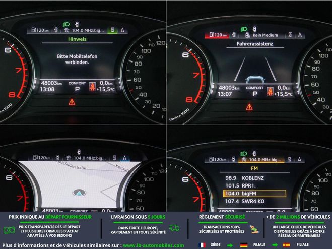 Audi A5 252ch BVA 2.0 TFSI Blanc de 2020