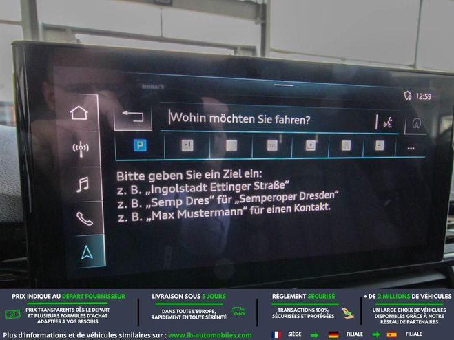 Audi A5 252ch BVA 2.0 TFSI Blanc de 2020