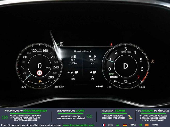 Jaguar F Pace 300ch BVA P400e Bleu de 2022