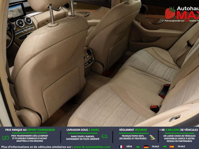Mercedes Classe C 250 CDI BVA Blanc M�tallique de 2014