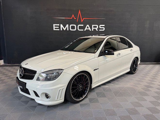 Mercedes Classe C 63 AMG W204 6.2 V8 457 PACK PERFORMANCE Blanc de 2009