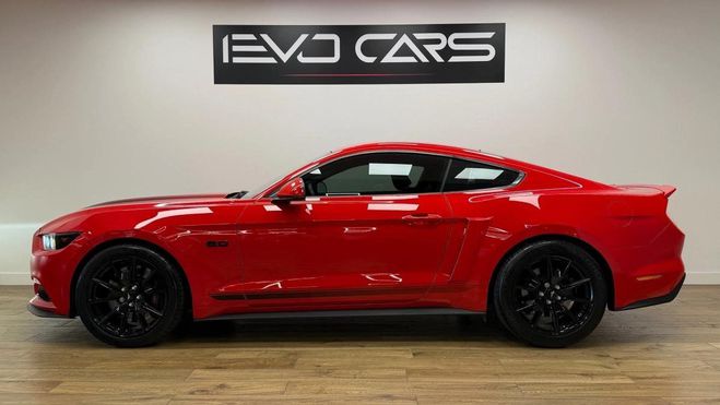 Ford Mustang GT 5.0 V8 421 ch BVA / Black shadow / C� Rouge de 2017