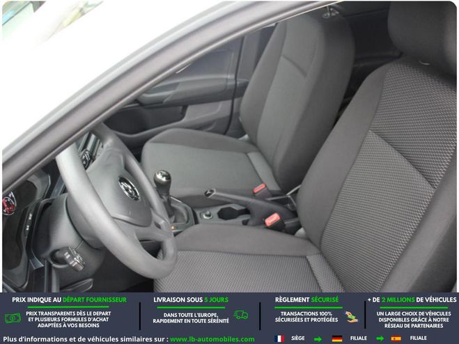 Volkswagen Polo 1.0 65 S&S BVM Blanc M�tallique de 2018