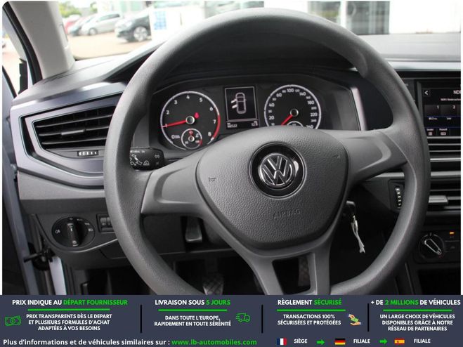 Volkswagen Polo 1.0 65 S&S BVM Blanc M�tallique de 2018
