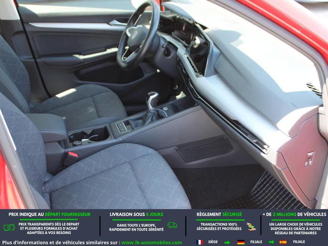 Volkswagen Golf 1.0 TSI OPF 110 BVM Rouge M�tallique de 2023