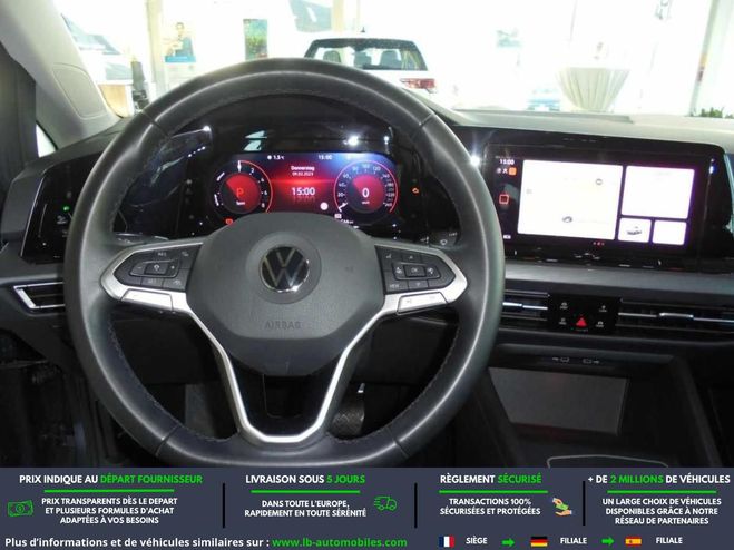 Volkswagen Golf 1.4 Hybrid Rechargeable OPF 204 BVA Gris de 2020